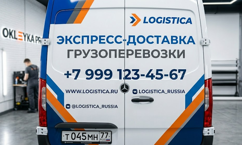 Оклейка и стайлинг коммерческого транспорта